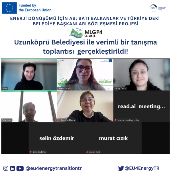 MLGP4Climate Meeting with Uzunköprü Municipality 🌍 🌱